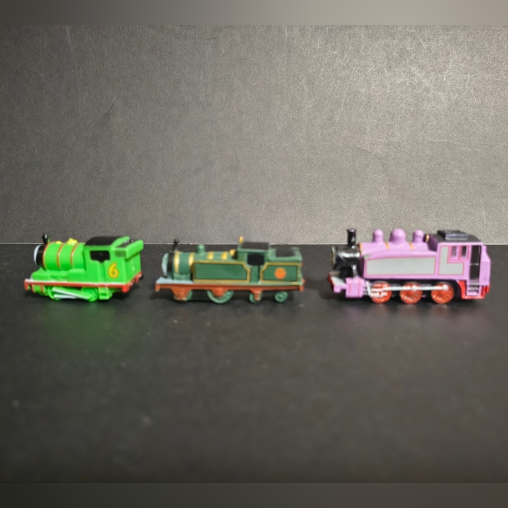 Set Of 3 Gullane Thomas The Tank & Friends Rosie Percy & Whiffy Plastic